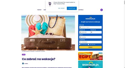 Przekonaj się jak wyglądają usługi strony Turystycznyninja.pl i planuj perfekcyjny odpoczynek. 2022