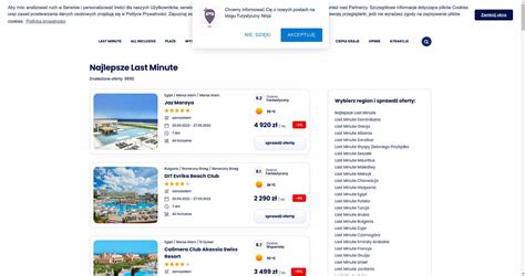 Sprawdź usługi portalu Turystycznyninja.pl i opracuj wymarzony urlop. 2022
